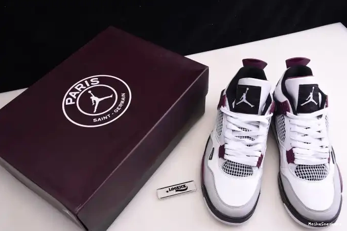 MaikeSneakers 4 RETRO PARIS PSG AIR SAINT-GERMAIN CZ5624-100 JORDAN 0427